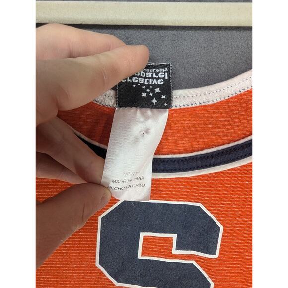 Syracuse Est. 1870 Orange Jersey Tank Creative Apparel 2XL - Picture 5 of 6